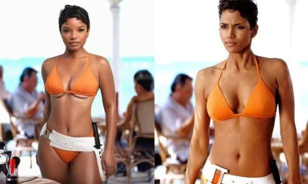 Halle Bailey’s Tribute to Halle Berry 